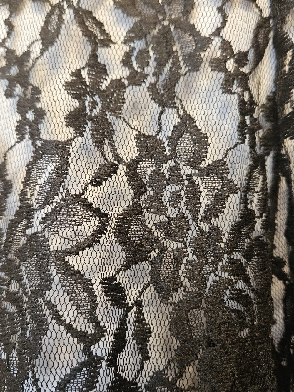 Black Lace Sheer Leggings - Picture 5 of 5